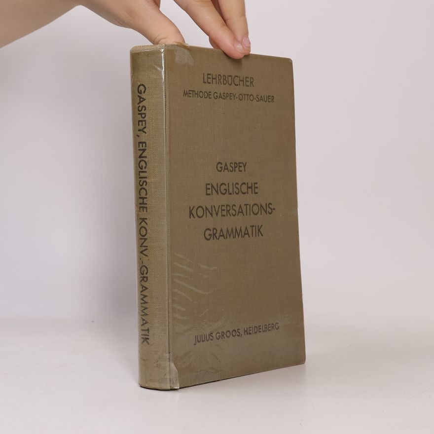 Thomas Gaspey Englische Konversations-Grammatik