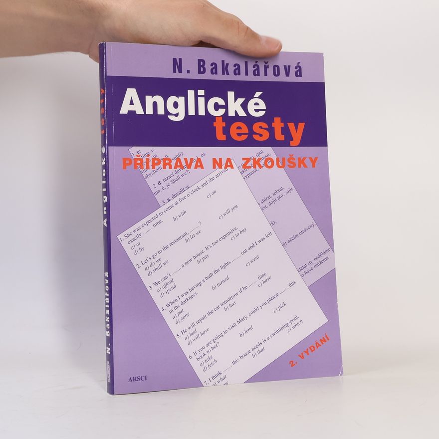 Natálie Bakalářová Anglické testy : příprava na zkoušky