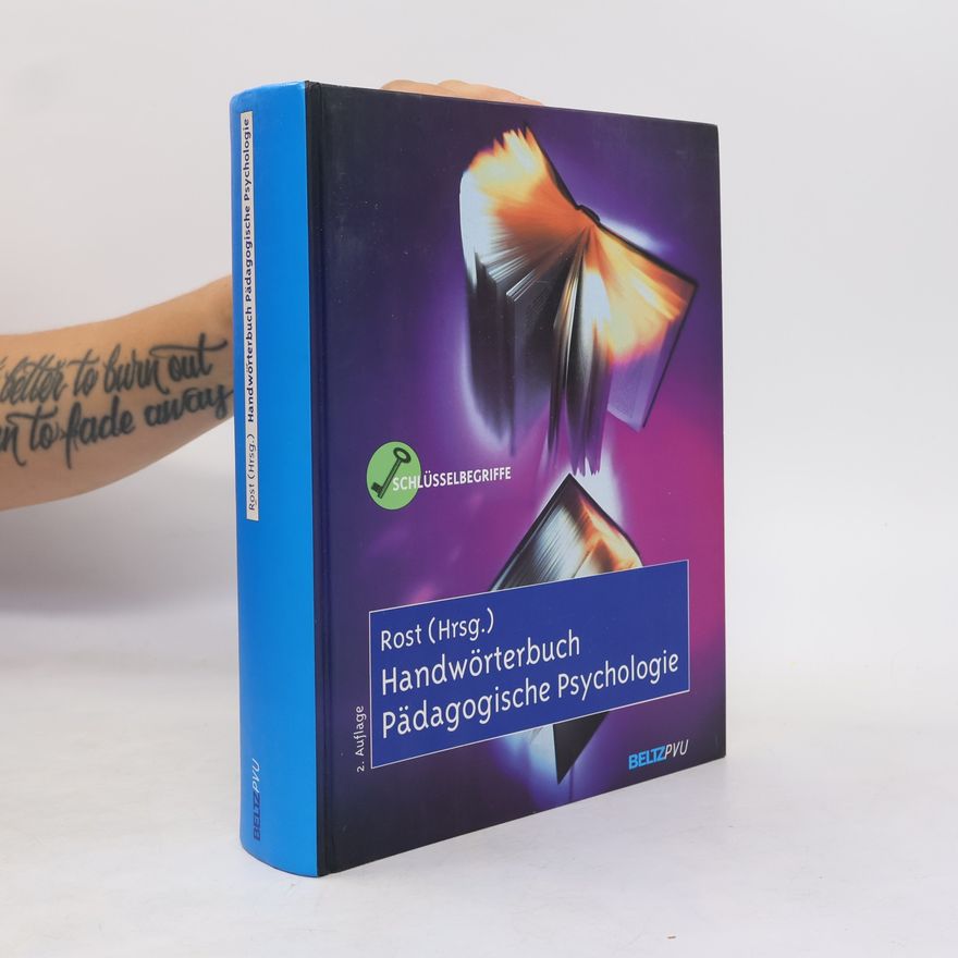 Detlef H. Rost Handwörterbuch pädagogische Psychologie