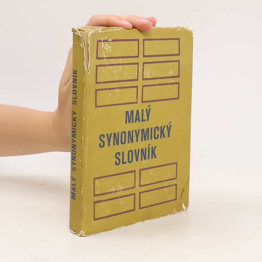 Mária Pisárčiková Malý synonymický slovník