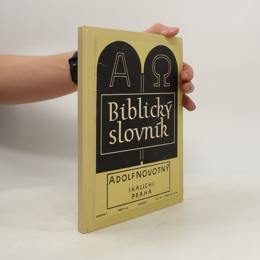 Adolf Novotný Biblický slovník