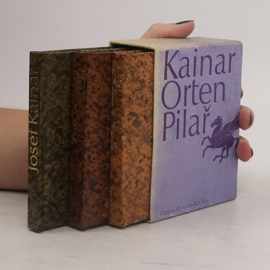 Jiří Orten Kainar. Orten. Pilař (3 svazky)