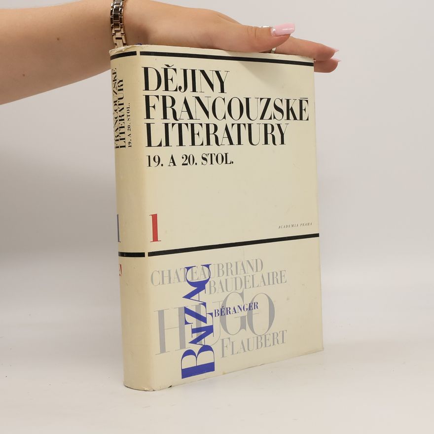 Jan Otokar Fischer Dějiny francouzské literatury 19. a 20. století 1
