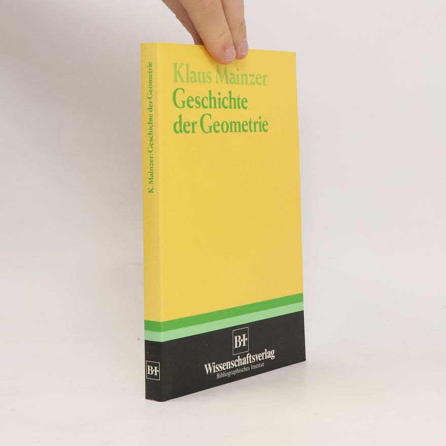 Klaus Mainzer Geschichte der Geometrie