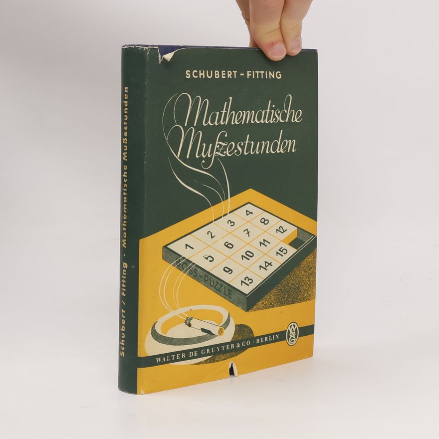 Hermann Schubert Mathematische Mußestunden