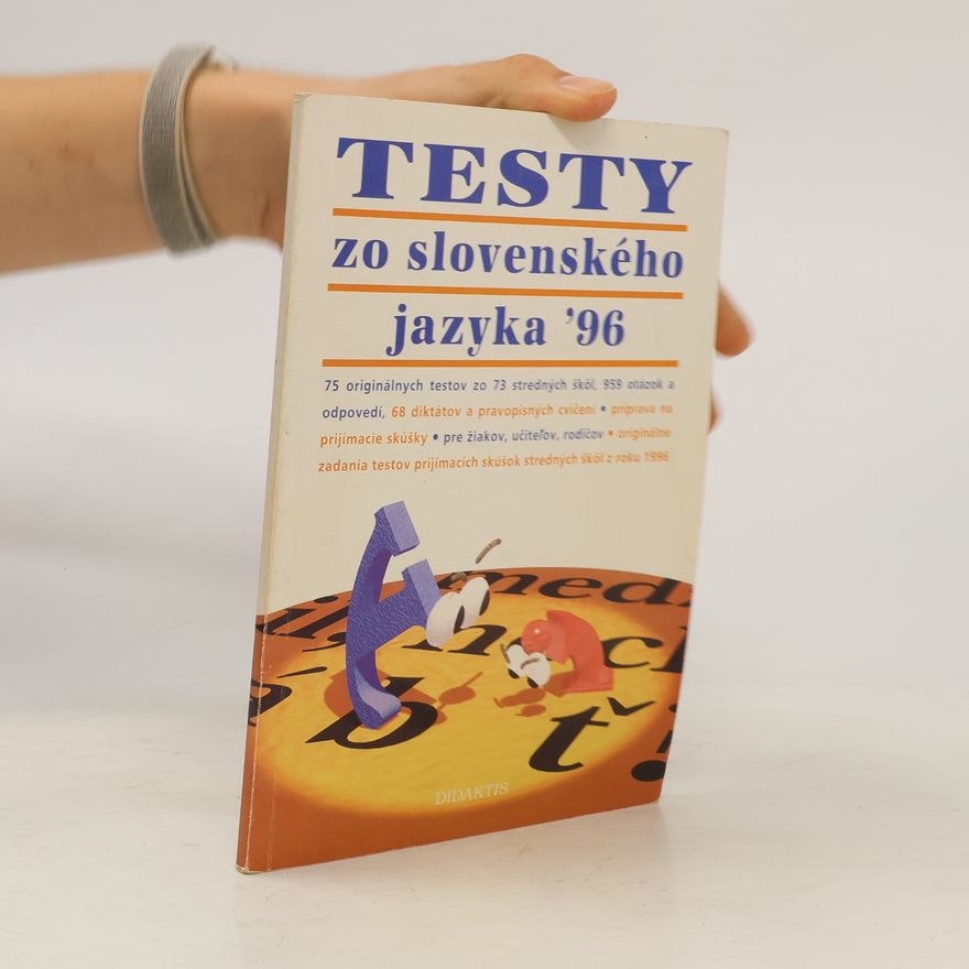 Vanda Orfánusová Testy zo slovenského jazyka '96