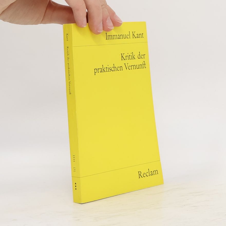 Immanuel Kant Kritik der reinen Vernunft
