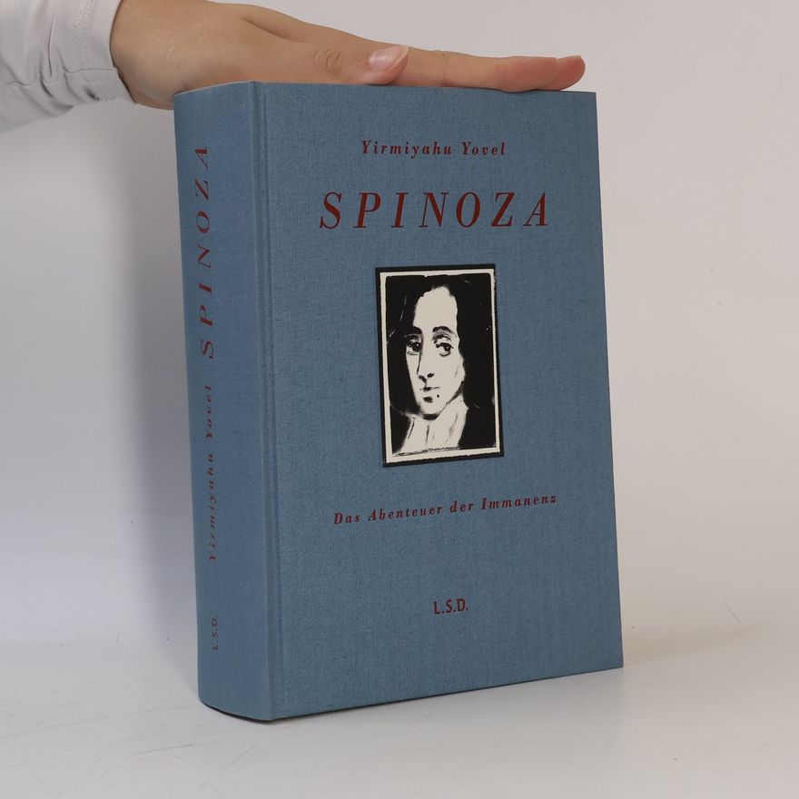 Yirmiyahu Yovel Spinoza