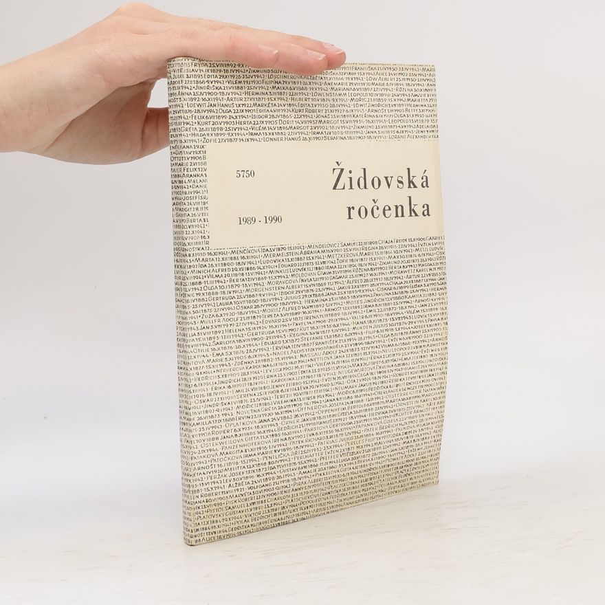 Ota Ornest Židovská ročenka 5750 : 1989-1990