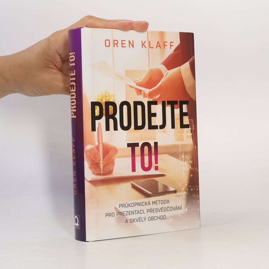 Oren Klaff Prodejte to!