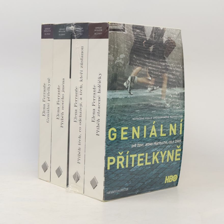 Elena Ferrante Geniální přítelkyně 1-4