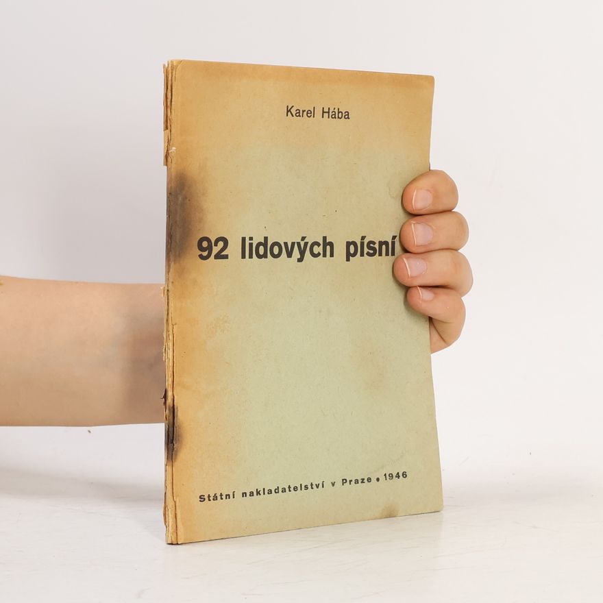 Karel Hába 92 lidových písní