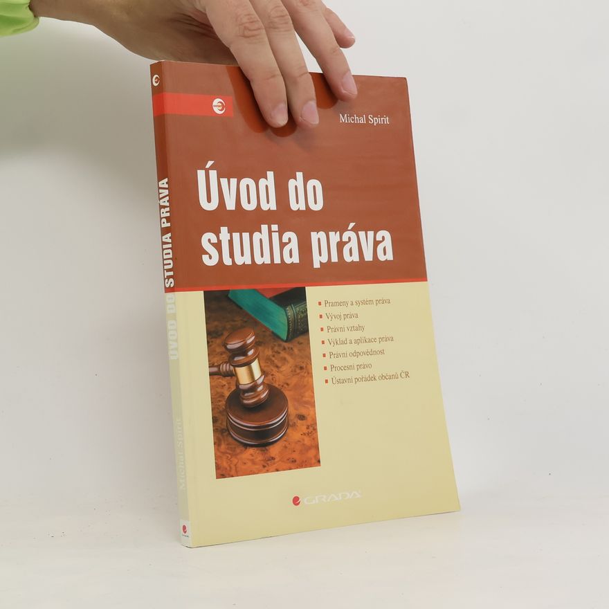 Michal Spirit Úvod do studia práva