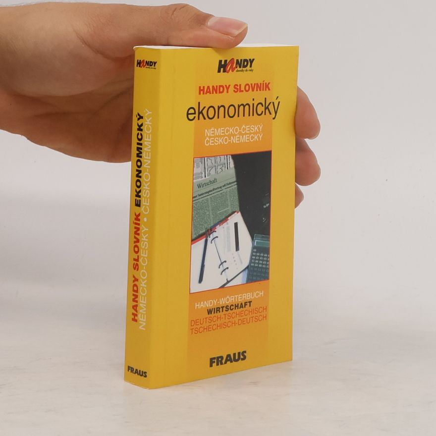 Rudolf Werner Handy slovník ekonomický německo-český, česko-německý : Handy-Wörterbuch Wirtschaft Deutsch-Tschechisch, Tschechisch-Deutsch