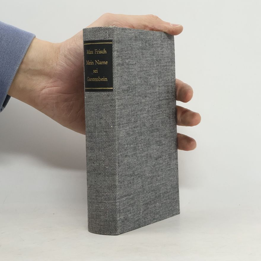 Max Frisch Mein Name sei Gantenbein