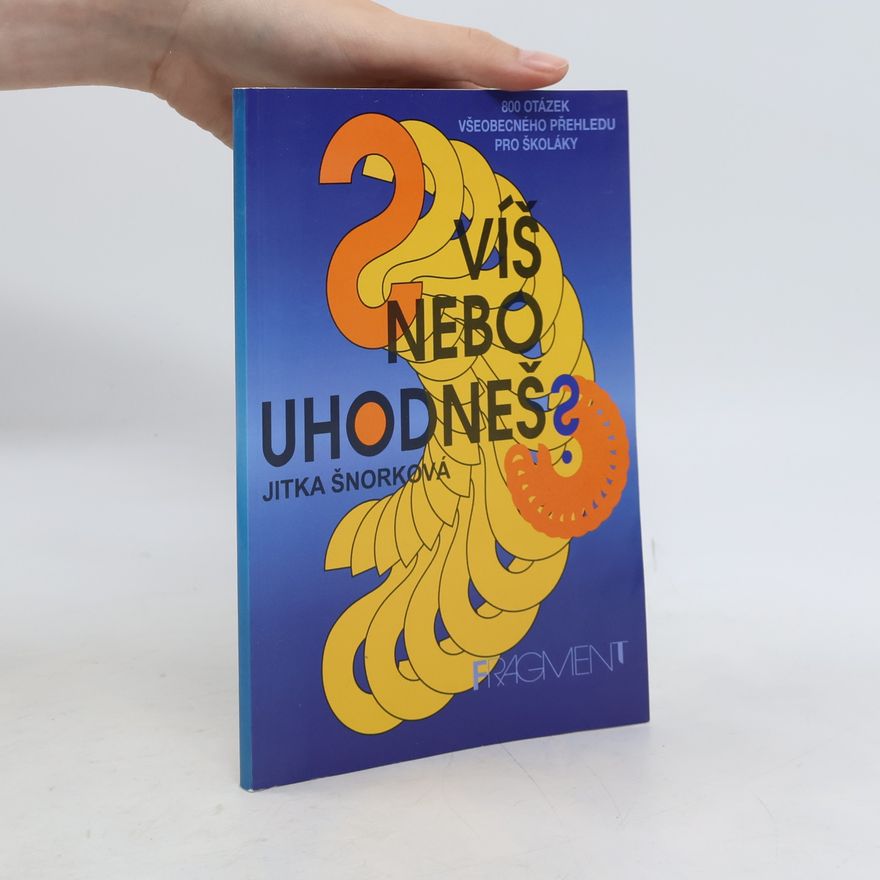 Jana Svodobová Víš nebo uhodneš?