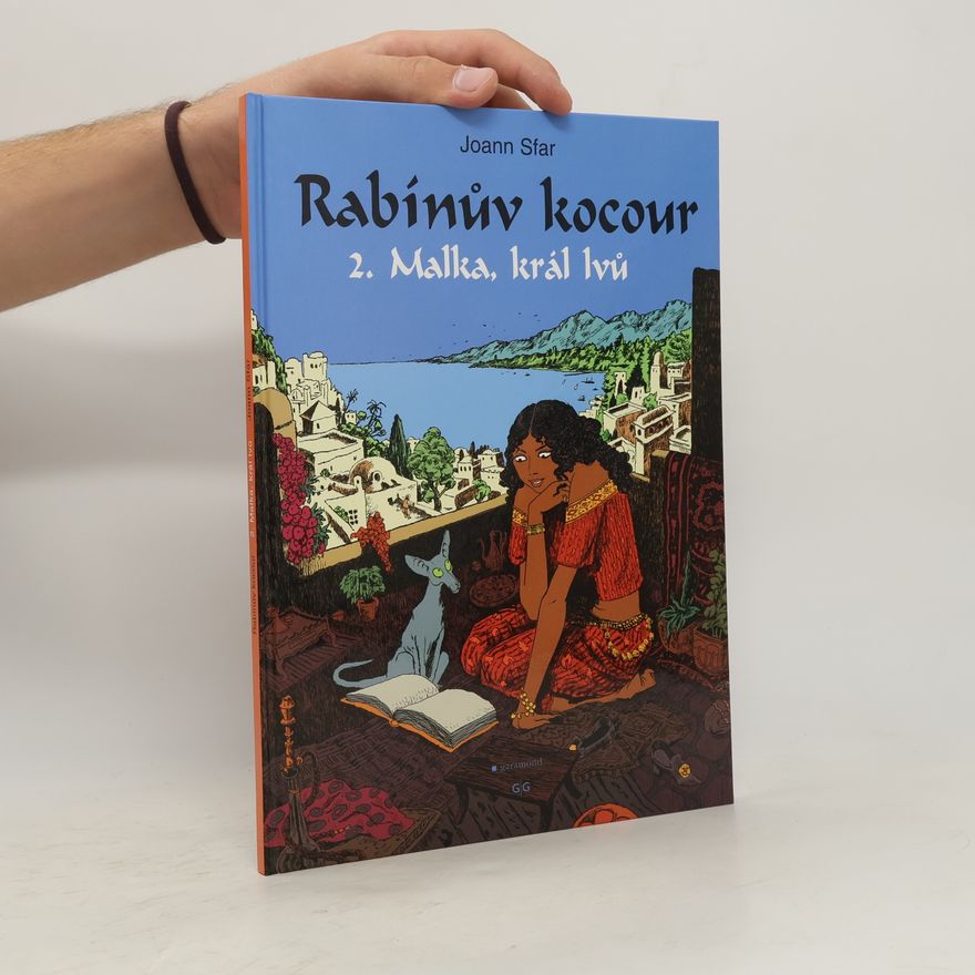 Joann Sfar Rabínův kocour. 2., Malka, král lvů