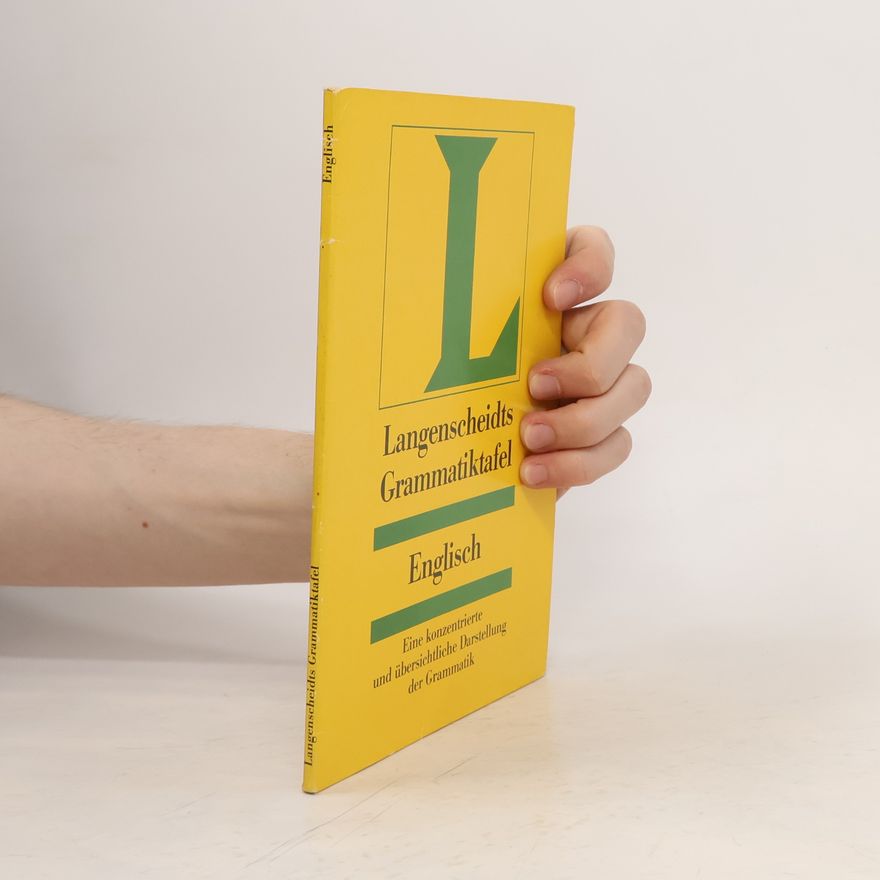 Various authors Langenscheidts Grammatiktafel. Englisch