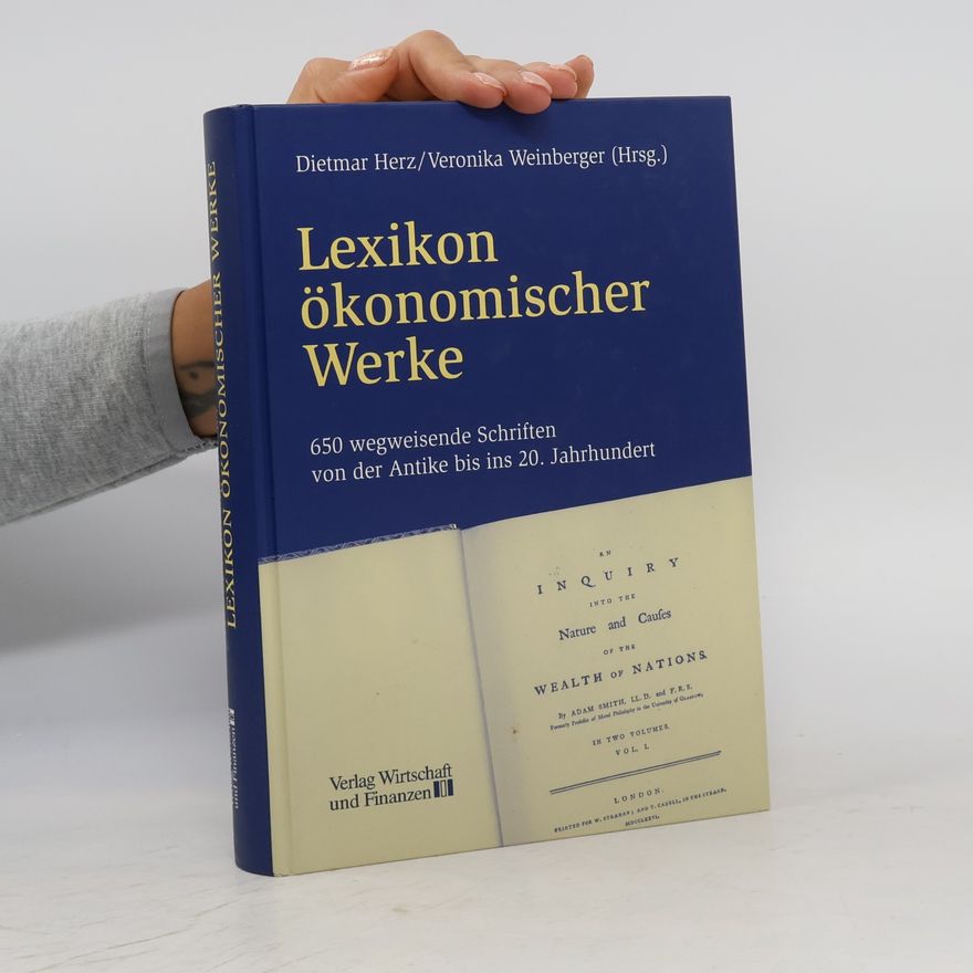 Veronika Weinberger Lexikon ökonomischer Werke