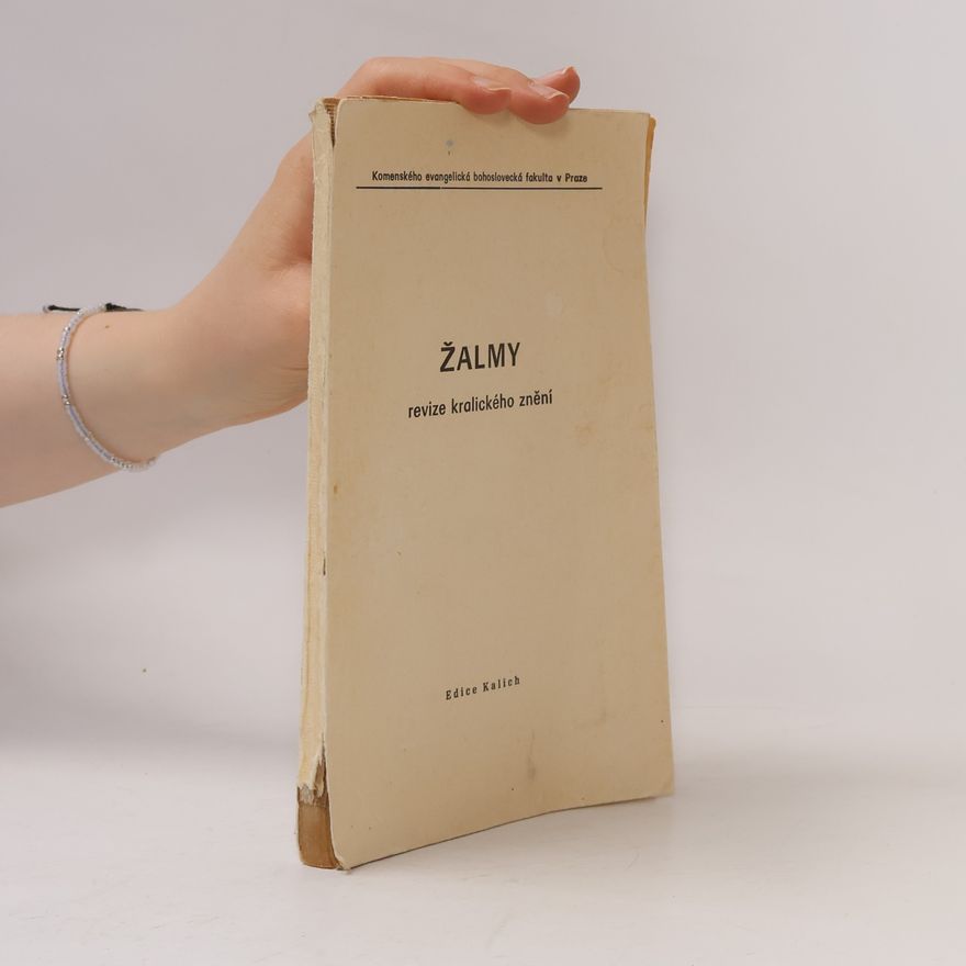 Bedřich B. Bašus Žalmy. Revize kralického znění