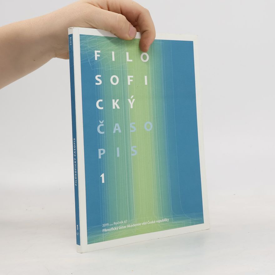 Autorenkollektiv Filosofický časopis 1/2019
