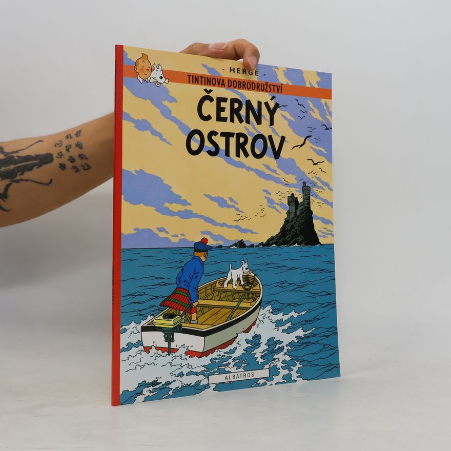 Hergé Černý ostrov. Tintinova dobrodružství