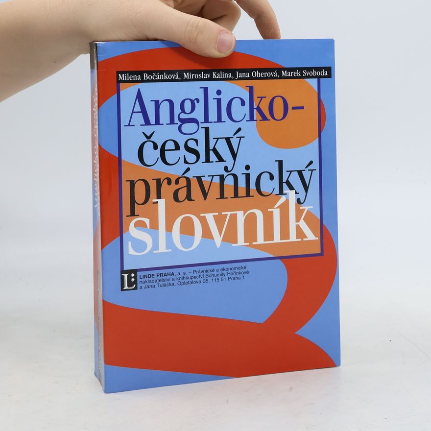 Jana Oherová Anglicko-český právnický slovník