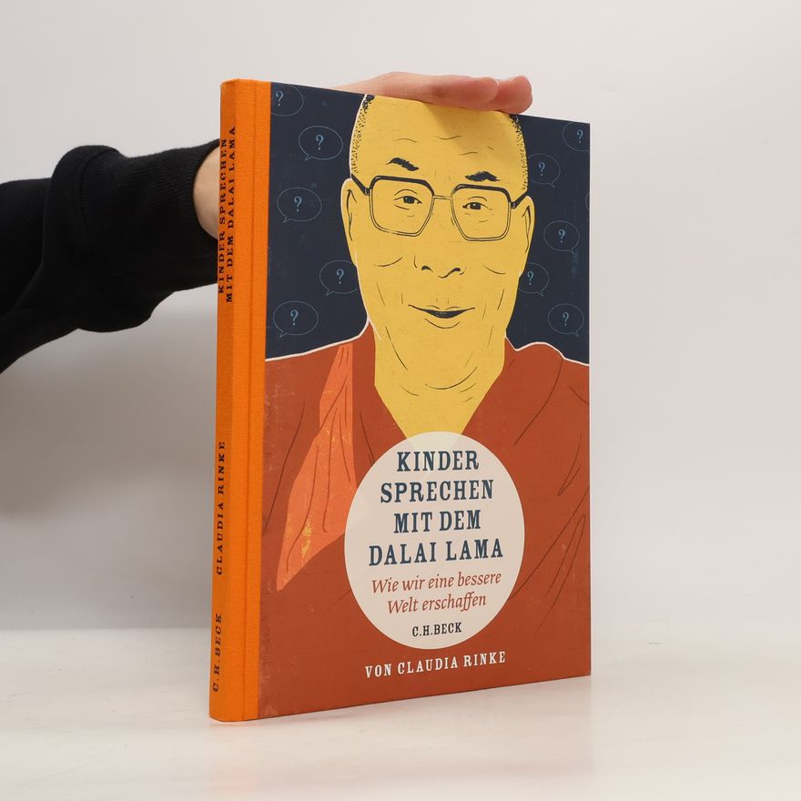Bstan-vdzin-rgya-mtsho Kinder sprechen mit dem Dalai Lama