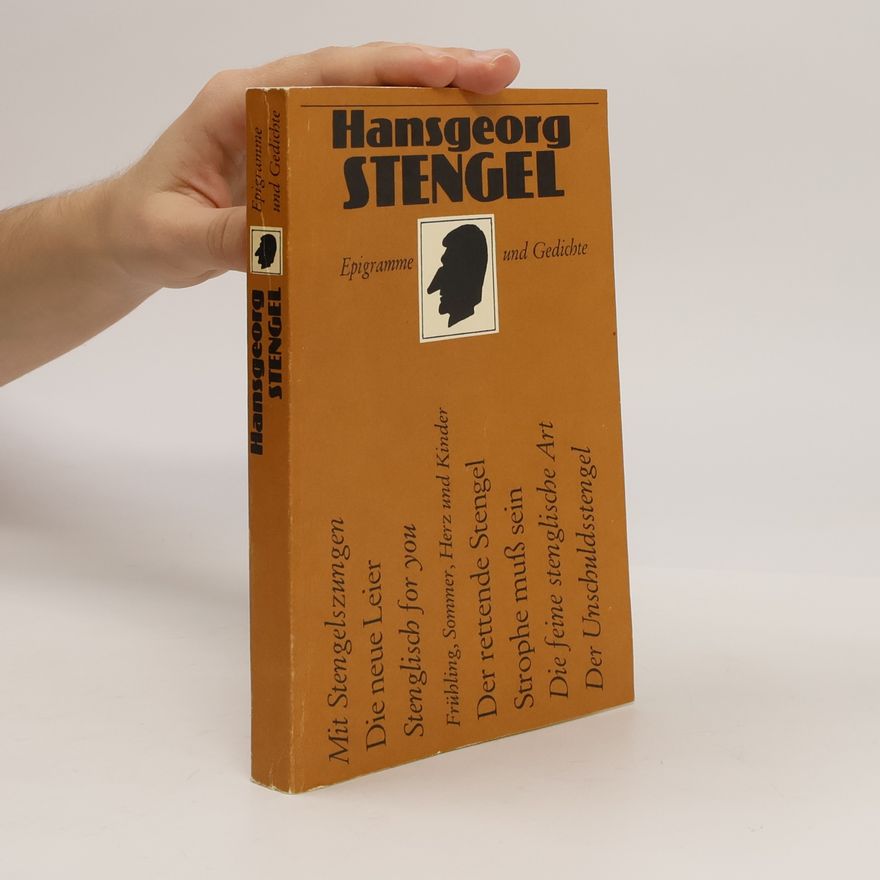 Hansgeorg Stengel Epigramme und Gedichte