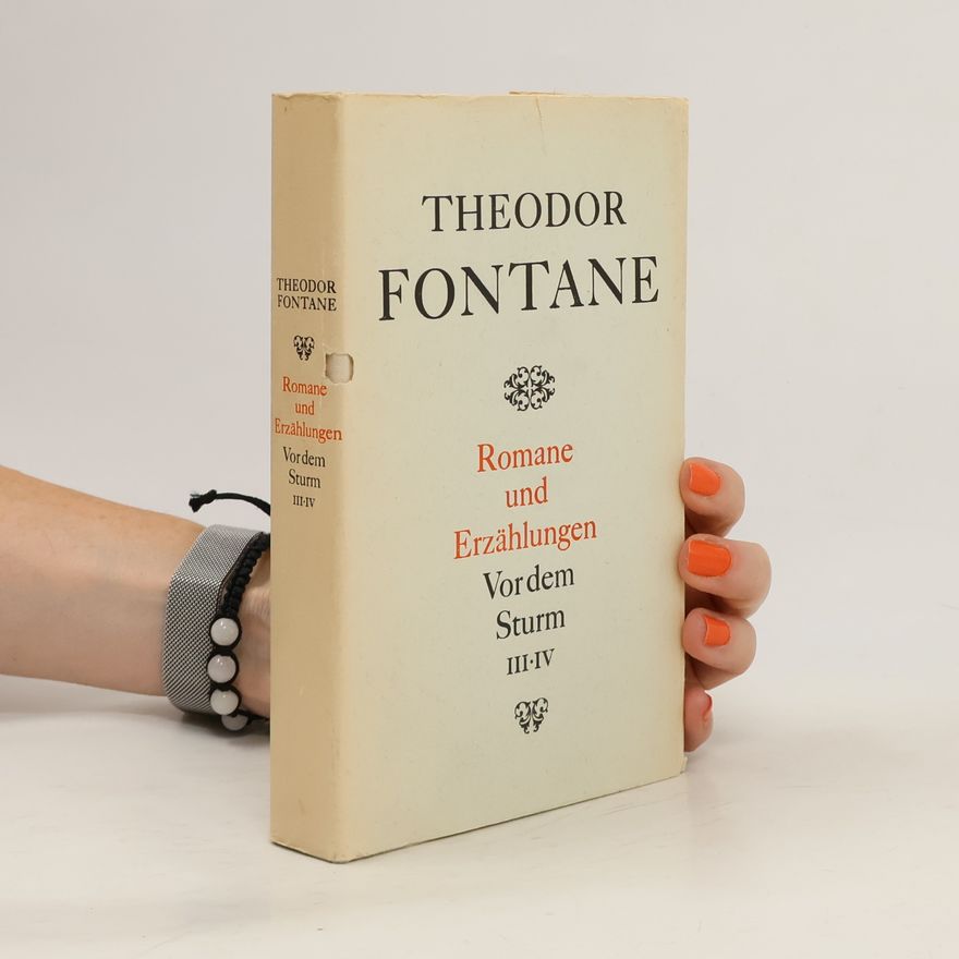 Theodor Fontane Romane und Erzählungen - Vor dem Sturm III-IV