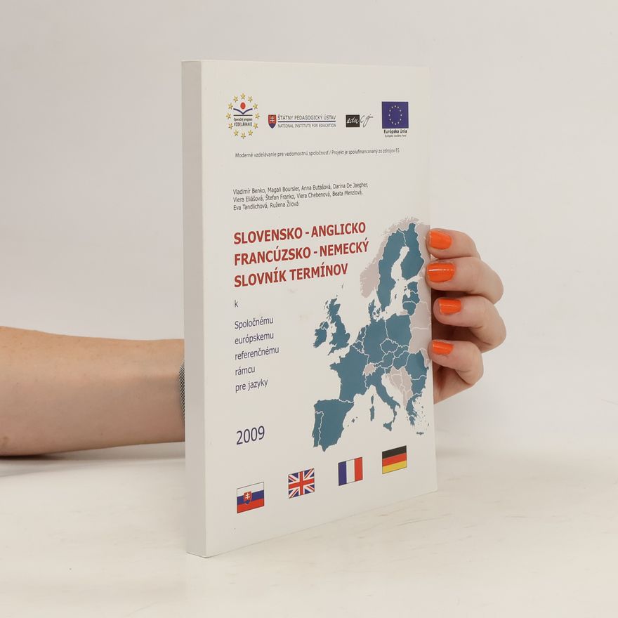 Darina De Jaegher Slovensko - Anglicko Francúzsko - Nemecký slovník termínov