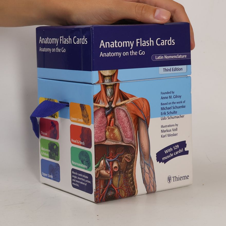 Anne M. Gilroy Anatomy Flash Cards, Latin Nomenclature