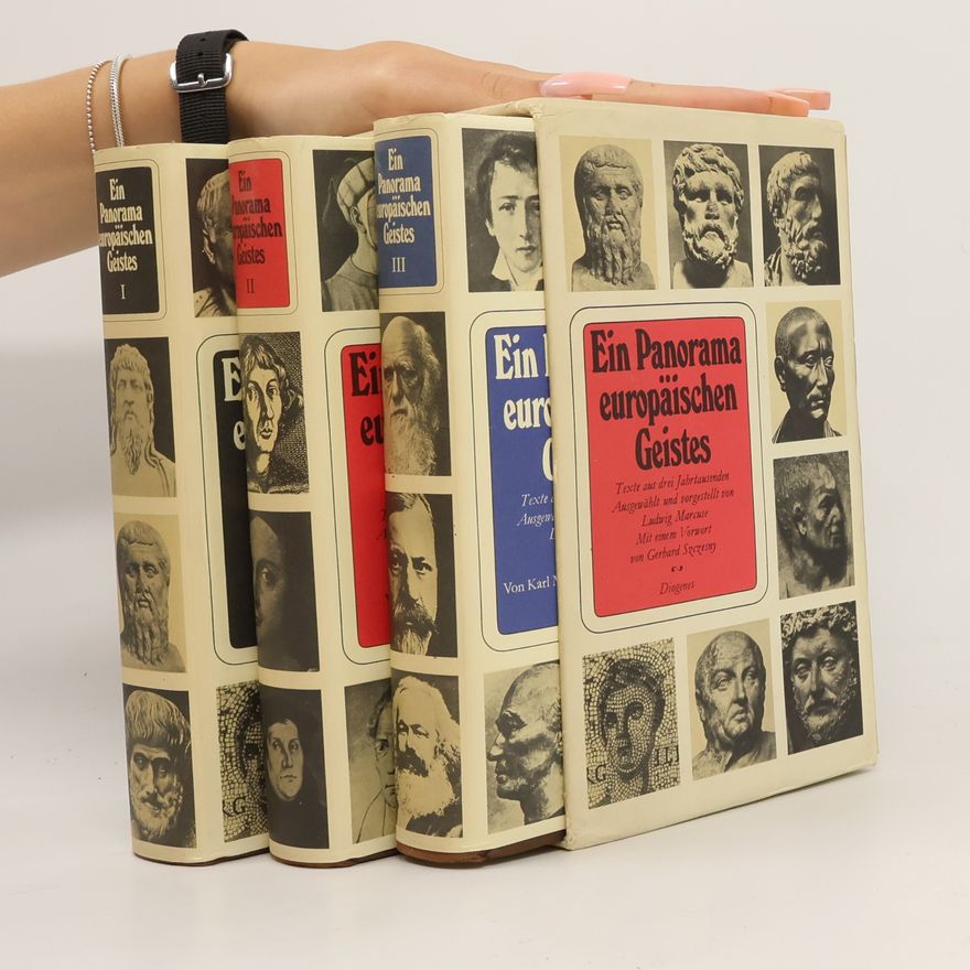 Ludwig Marcuse Ein Panorama europäischen Geistes (3 Bände in einer Box)