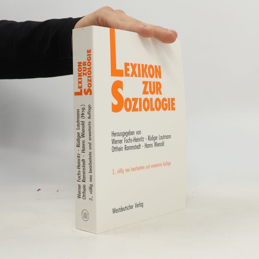 Werner Fuchs Heinritz Lexikon der Soziologie