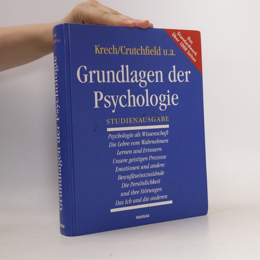 David Krech Grundlagen der Psychologie