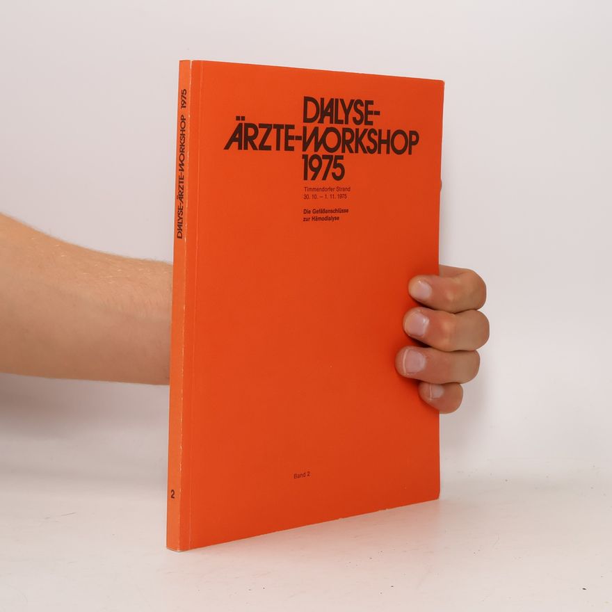 G. Schütterle DIALYSE-ÄRZTE-WORKSHOP 1975