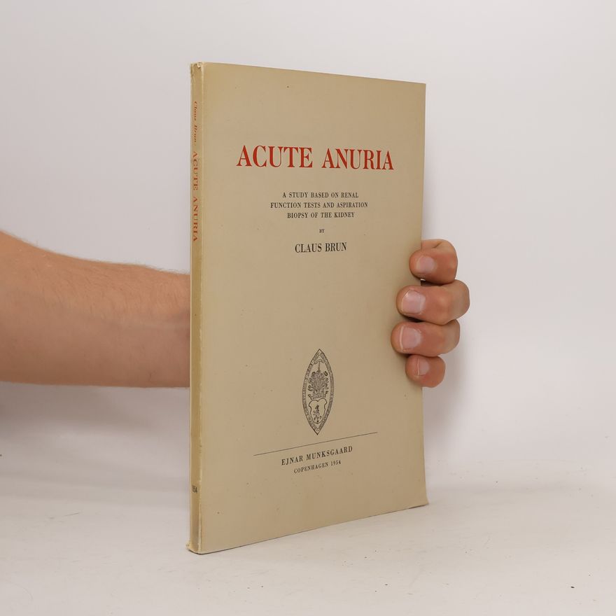 Claus Brun Acute Anuria