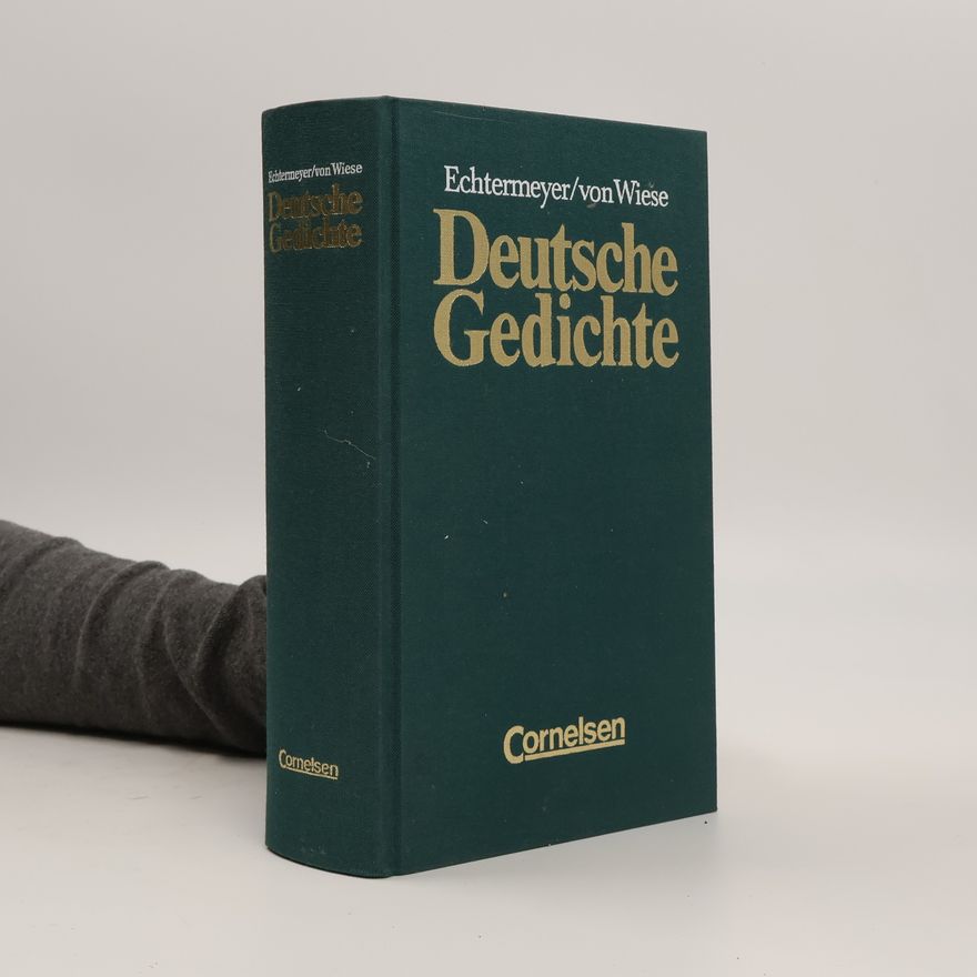 Ernst Theodor Echtermeyer Deutsche Gedichte