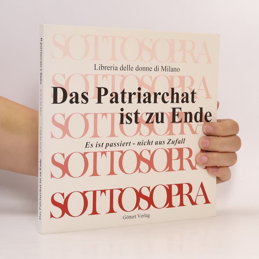 Traudel Sattler Das patriarchat ist zu Ende/ Il patriarcato é finito