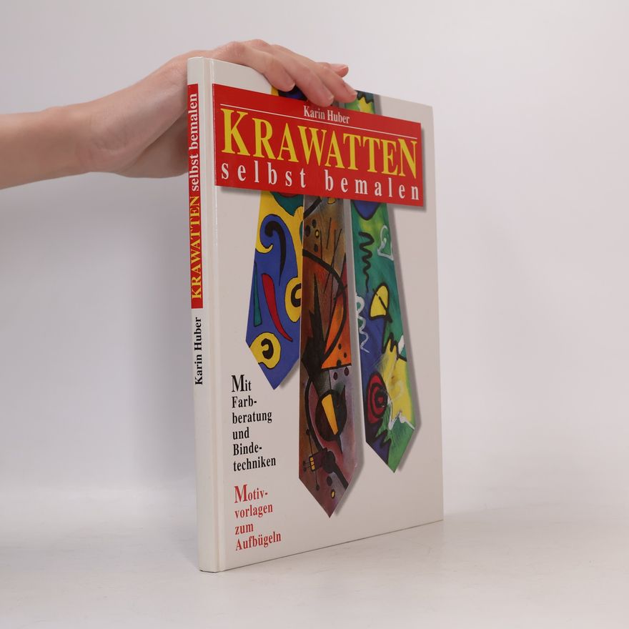 Karin Huber Krawatten selbst bemalen