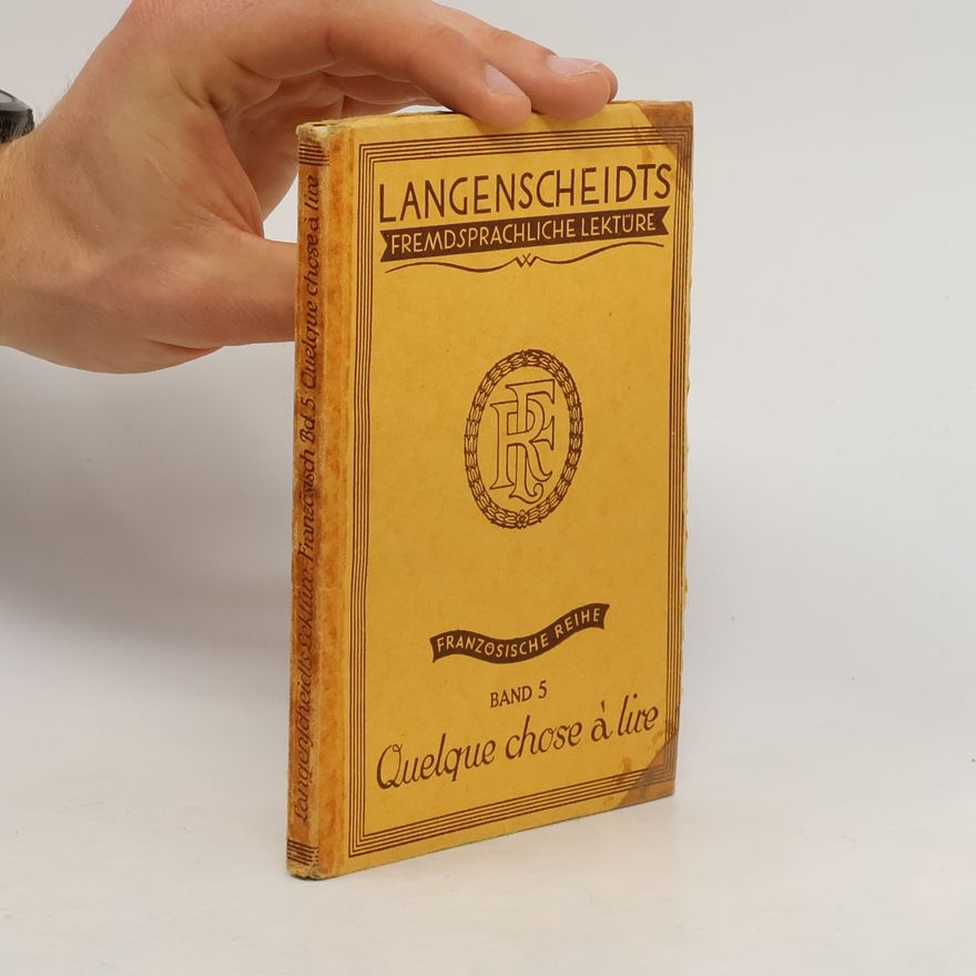 Autorenkollektiv Quelque chose à lire