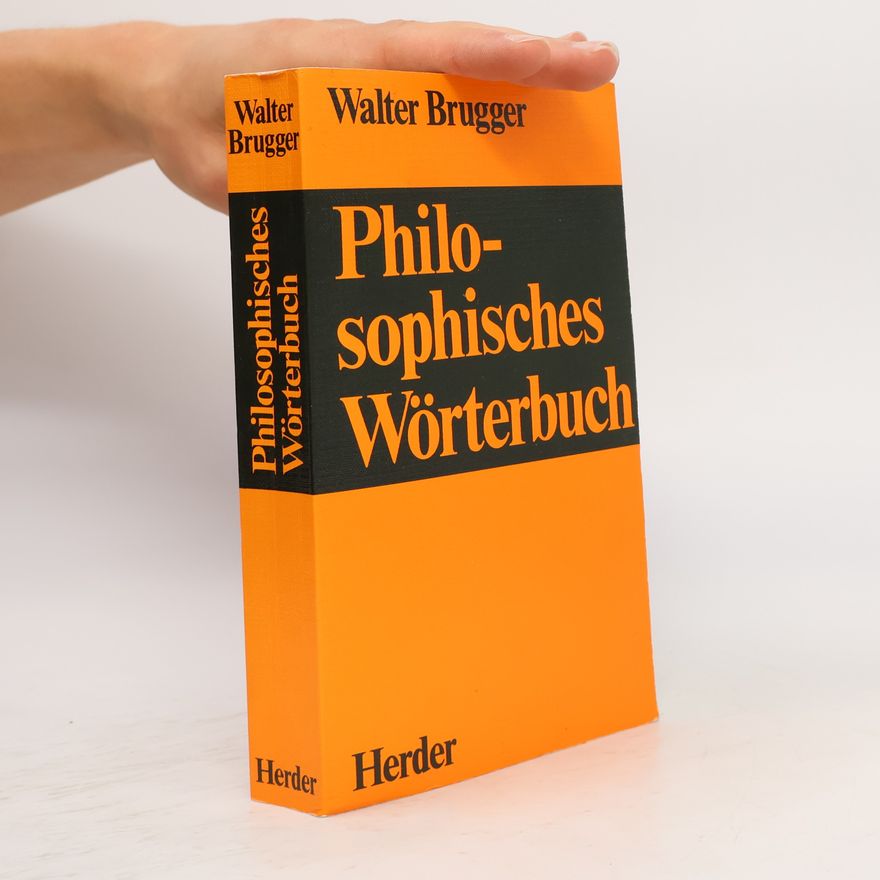 Walter Brugger Philosophisches Wörterbuch
