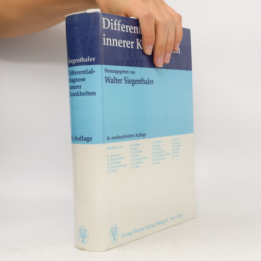 Walter Siegenthaler Differentialdiagnose innerer Krankheiten