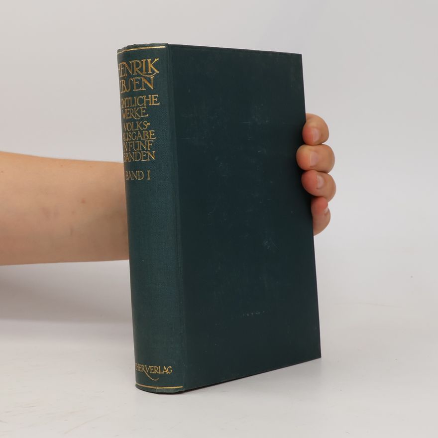 Henrik Ibsen Sämtliche Werke Volksausgabe in fünf Banden I.