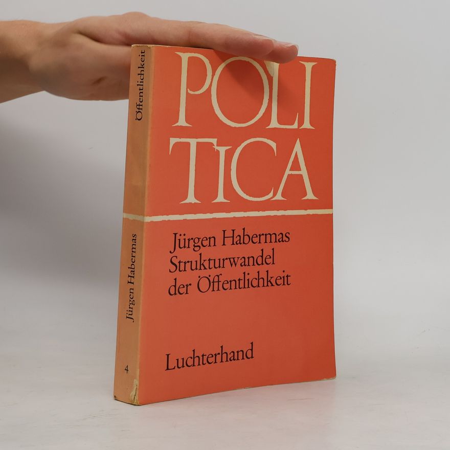 Jürgen Habermas Strukturwandel der Öffentlichkeit