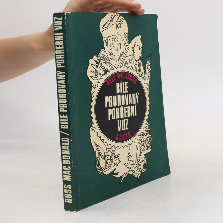 Ross Macdonald Bíle pruhovaný pohřební vůz