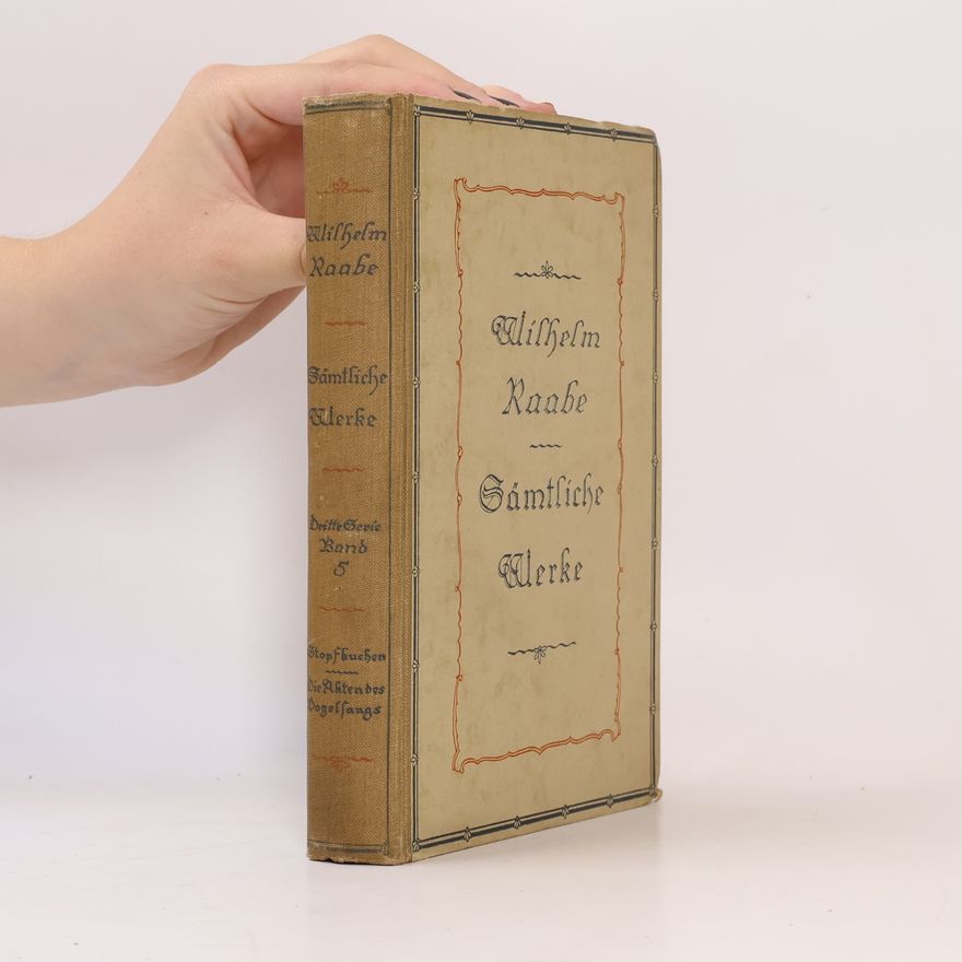 Wilhelm Raabe Sämtliche Werke 5