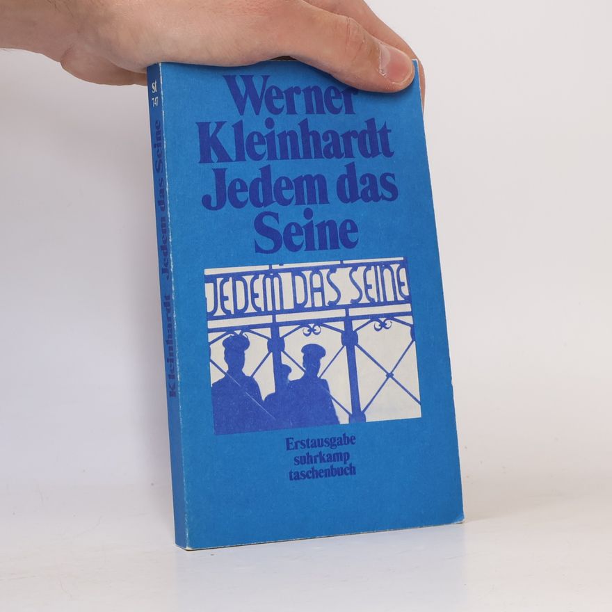 Werner B. Kleinhardt Suhrkamp Taschenbuch - 747: Jedem das Seine