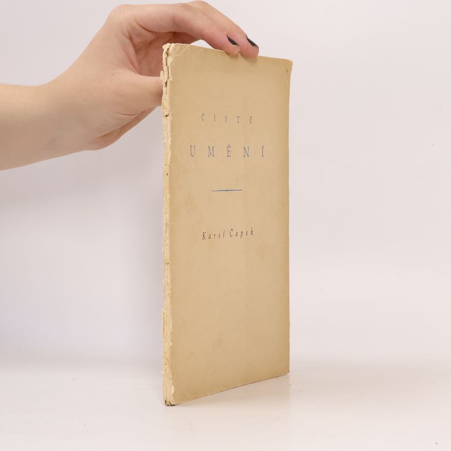 Karel Čapek Čisté umění