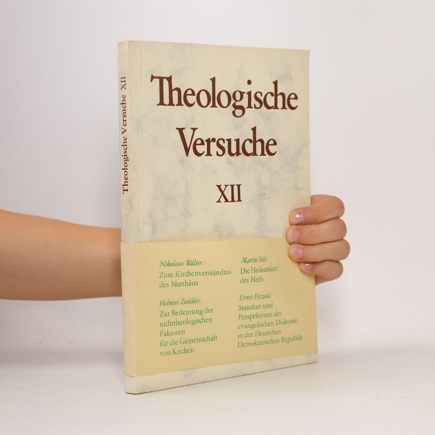 Autorenkollektiv Theologische Versuche XII